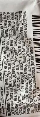 List of product ingredients Sauce Caesr Heinz 1.5 oz