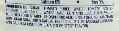 Lista de ingredientes del producto Classic Catalina Dressing Kraft 16 fl oz