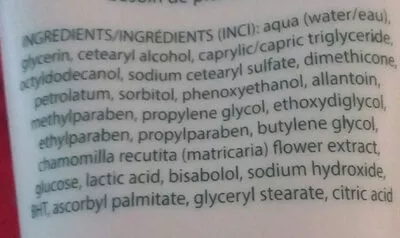 Lista de ingredientes del producto glysomed glysomed 200 ml