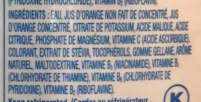 List of product ingredients Trop 50 Tropicana 250ml