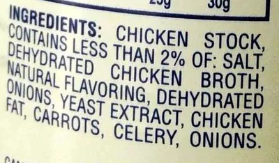 Lista de ingredientes del producto Swanson broth chicken Swanson 14.5 OZ (411 g)