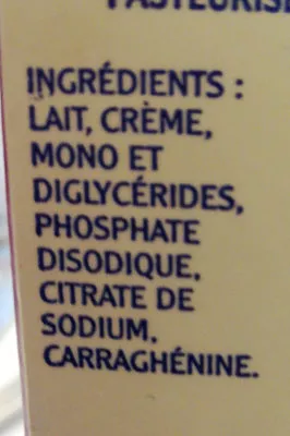 List of product ingredients Québon Québon 473ml