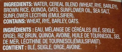 Lista de ingredientes del producto Riz Brun Minute Rice 250