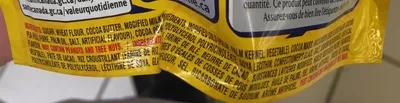 Lista de ingredientes del producto Bouchées Coffee Crisp Bites Nestlé 210 g