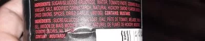 Lista de ingredientes del producto Barbecue Sauce Bulls Eye 425ml