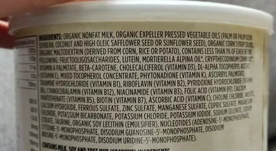 List of product ingredients Powder infant formula 365 everyday value 1 lb