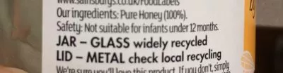 List of product ingredients Set honey  340 g