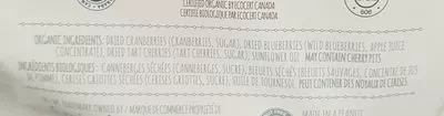 List of product ingredients Patience fruit & co Patience TM/MC, Fruits d'Or 680 g