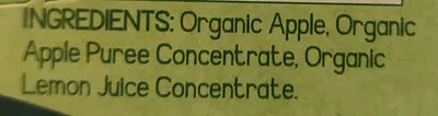 List of product ingredients Applesauce Materne 1.08 kg