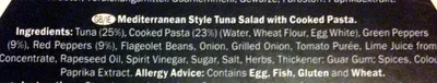 List of product ingredients Tuna salad Nixe 220g