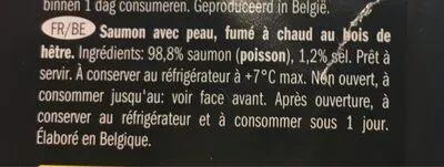List of product ingredients Saumon OceanSea 150 g