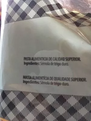 List of product ingredients Tiburones La Villa 