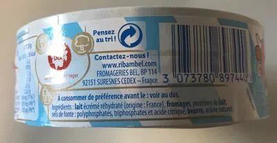 List of product ingredients La Vache qui rit® Légère (7 % MG) 16 Portions La Vache qui rit, Bel 280 g