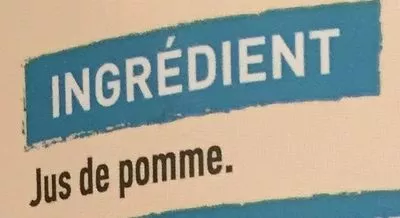 List of product ingredients 100% pur jus pommes de Bretagne Casino Ca Vient D'Ici,  Casino 1 l