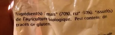 Liste des ingrédients du produit Couscous Maïs Riz Priméal 500 g
