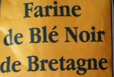 List of product ingredients Farine de Blé Noir de Bretagne Harpe Noire 500 g