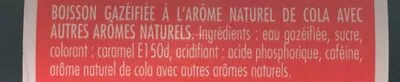 List of product ingredients Breizh Cola Breizh cola 33 cl