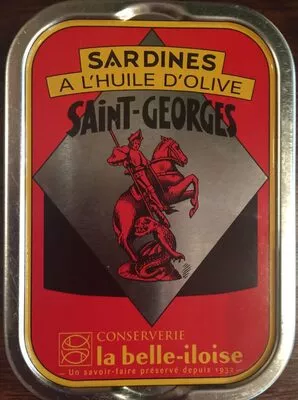 List of product ingredients Coffret 4 Boîtes De Sardines Saint-georges La belle-iloise 