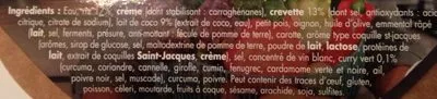 Lista de ingredientes del producto Risotto curry vert CookedByDorothée 290 g