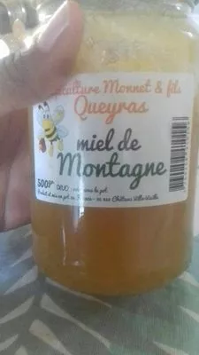 List of product ingredients Miel de montagne  