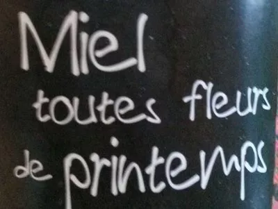 List of product ingredients Miel Toutes Fleurs de Printemps Sans marque 500 g
