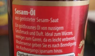 Lista de ingredientes del producto Sesam-Öl Bamboo Garden 100ml