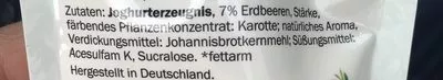 Lista de ingredientes del producto Milbona Skyr To Go Joghurterzeugnis Mit Erdbeeren Milbona 