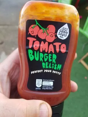 Lista de ingredientes del producto Tomato Burger Relish  