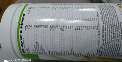 Liste des ingrédients du produit Boisson nutritionnelle banana creme Herbalife 550 gr