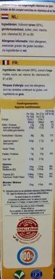 List of product ingredients Weetabix Original 95% Blé Complet Weetabix 430 g