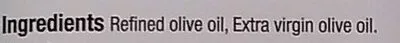 Liste des ingrédients du produit Olive Oil Morrisons 1 l