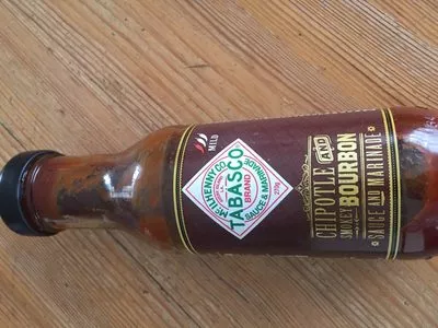 List of product ingredients Chipotle and smokey bourbon tabasco McIlhenny co. 270g