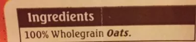List of product ingredients Porridge Oatflakes Odlums 500 g