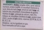 List of product ingredients Nutri-Grain Croustillant de Céréales Biscuité kellogg's 240g 6x40g