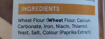 Lista de ingredientes del producto Golden Breadcrumbs Tesco 175g
