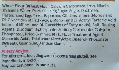 List of product ingredients 4 Yum Yums Tesco 200 g