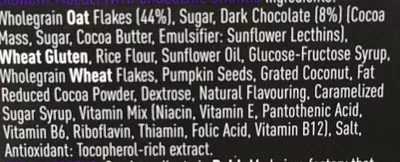 List of product ingredients Fuel 70% Cocoa Chunks 400G Fuel 400 g
