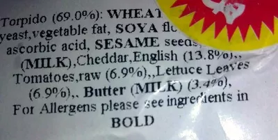 List of product ingredients Cheese salad  