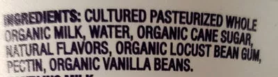 Lista de ingredientes del producto Aussie Greek Wallaby organic 150g