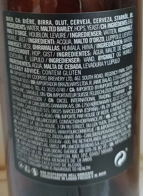 List of product ingredients Defender ipa Brooklyn 335 mL