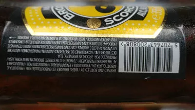 Liste des ingrédients du produit Scorcher IPA Brooklyn 355 ml