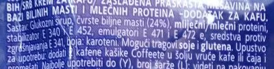List of product ingredients Coffeeta Classic - Maspex - 200 G Maspex 200 g