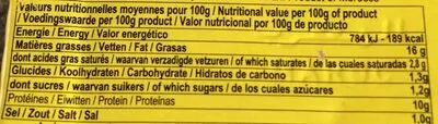 Liste des ingrédients du produit Sardines à la sauce citronnée armorial 
