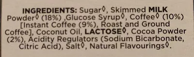 Lista de ingredientes del producto Nescafe Gold Mocha Nescafe 8x 22 g