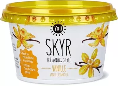 Lista de ingredientes del producto Skyr vanille, YOU Migros You 170 g
