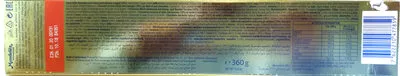 Lista de ingredientes del producto Toblerone chocolate bar milk Toblerone 360 g