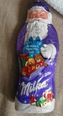 Liste des ingrédients du produit Milka Alpenmilch Weihnachtsmann Milka 50 g