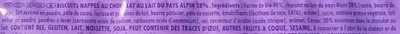 List of product ingredients Choco Moo Milka, Kraft Foods 200 g