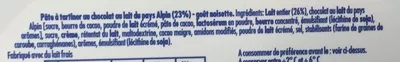 Liste des ingrédients du produit Pâte à tartiner avec Milka goût Noisette (14,5% MG) Philadelphia, Milka, Kraft, Kraft Foods, Mondelèz International 150 g