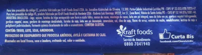 Liste des ingrédients du produit Bis Xtra Lacta Lacta, Kraft Foods 55g